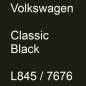 Preview: Volkswagen, Classic Black, L845 / 7676.